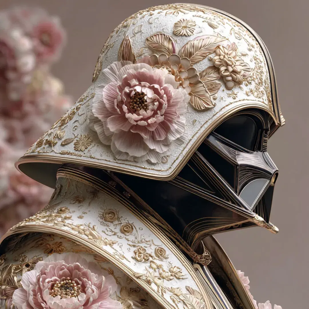 Floral Darth Vader - Gallery 2