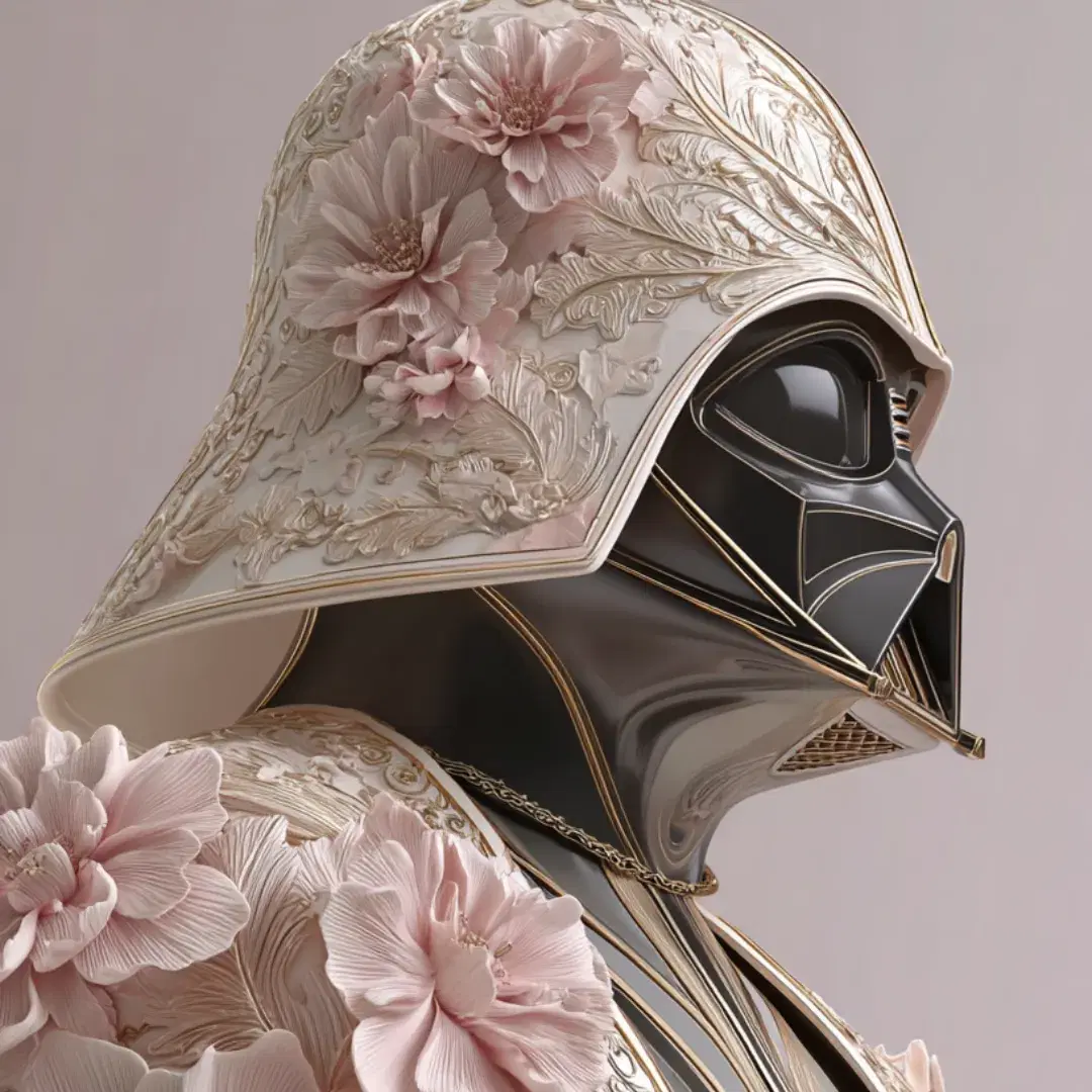 Floral Darth Vader - Gallery 4