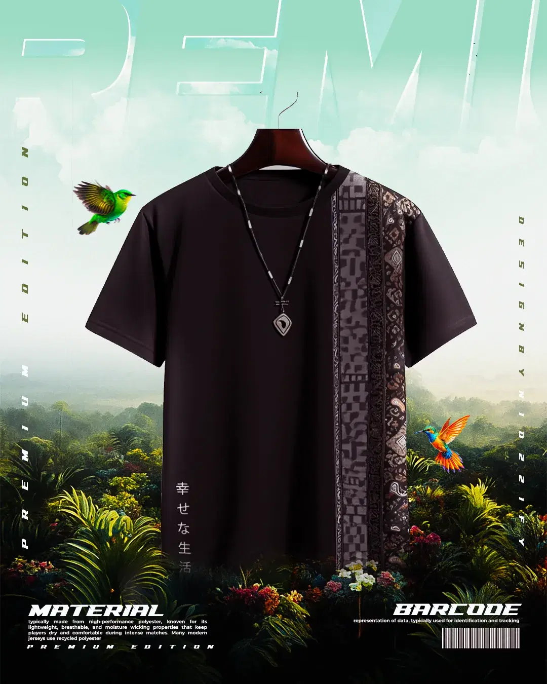 Misty Jungle Sky Background - Gallery 1