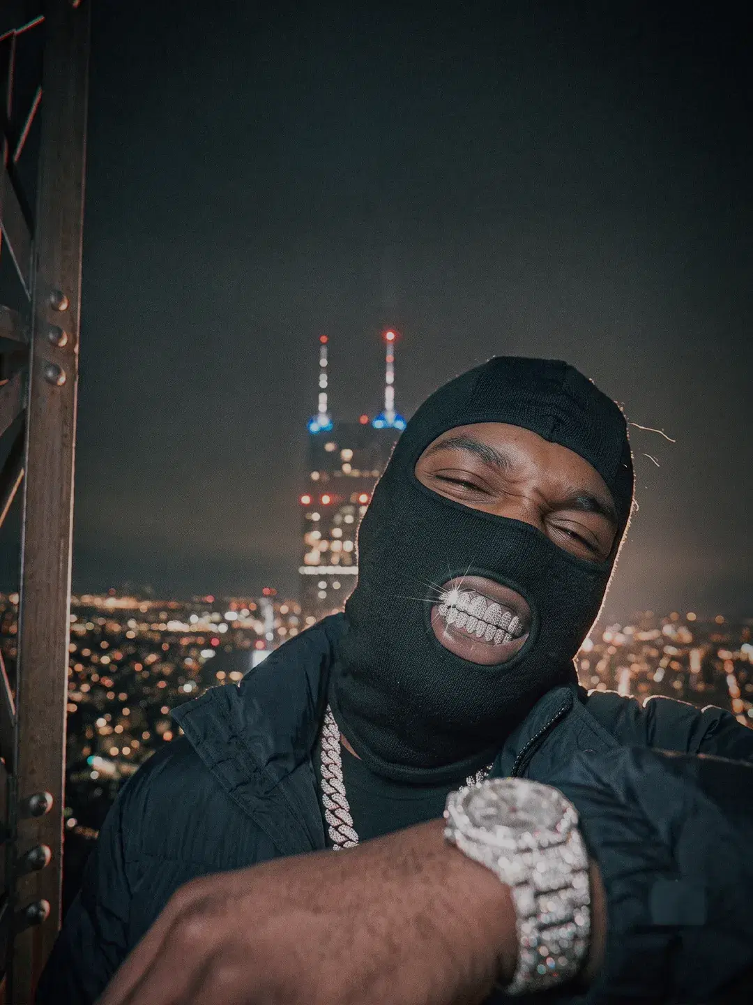 Ski mask selfie, diamond grillz - Gallery 1