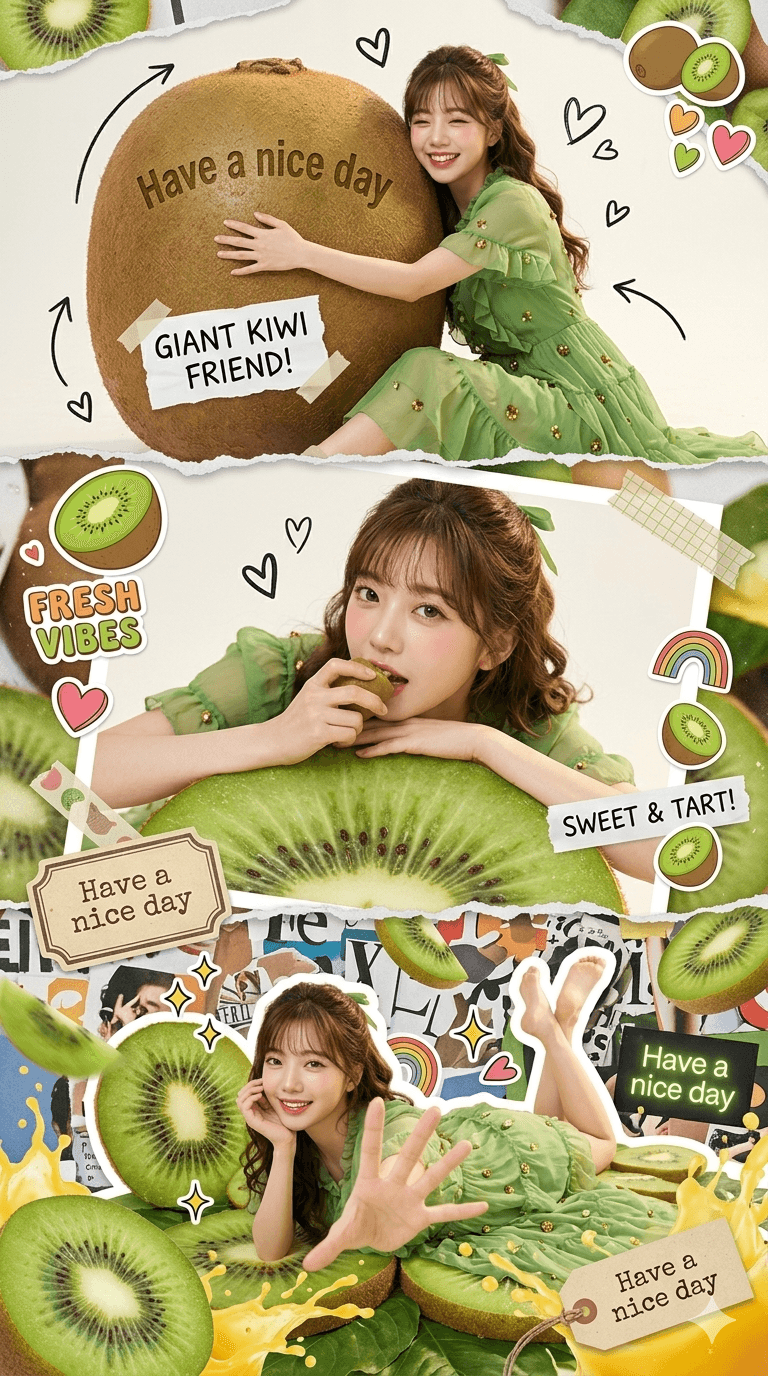 Sweet & Chaotic: The Giant Fruit Scrapbook Series - Gallery 2