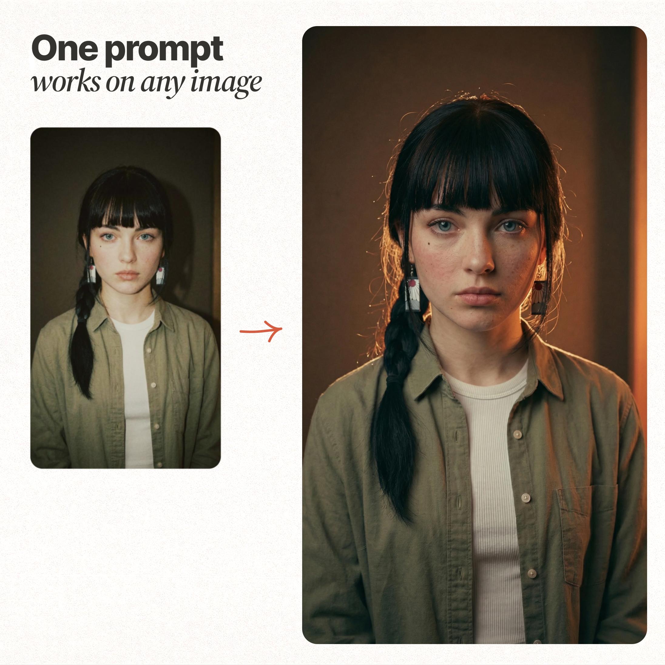 Phone Photo to Editorial Portrait - Gallery 2