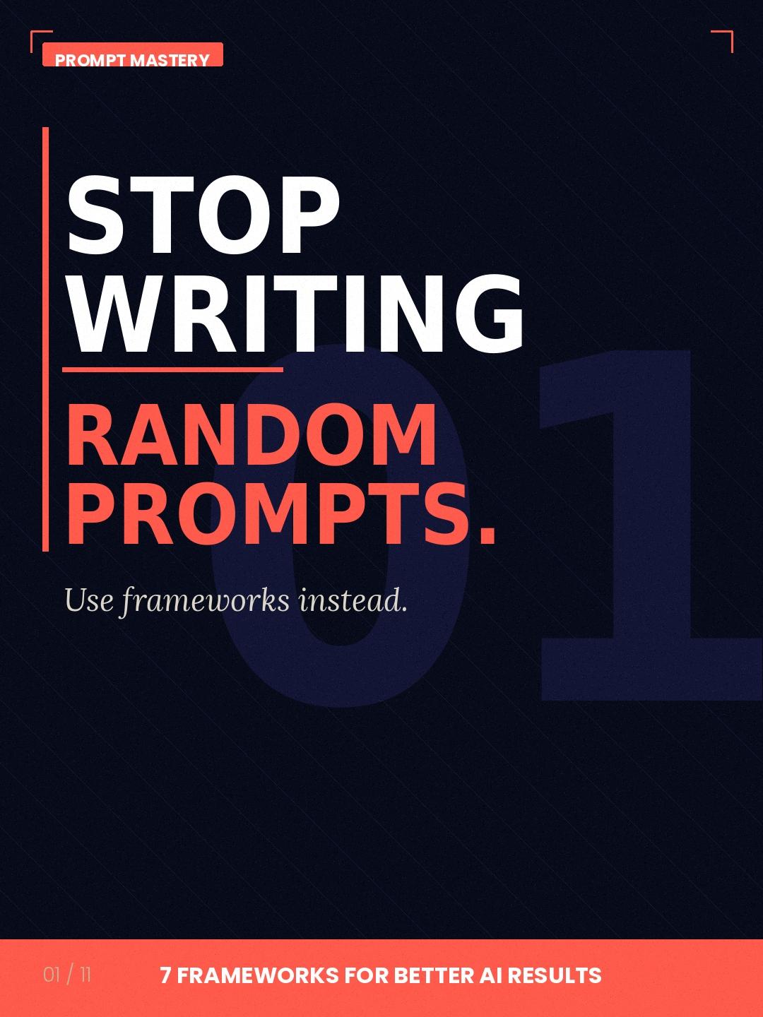 ROLE Framework Prompt - Gallery 1