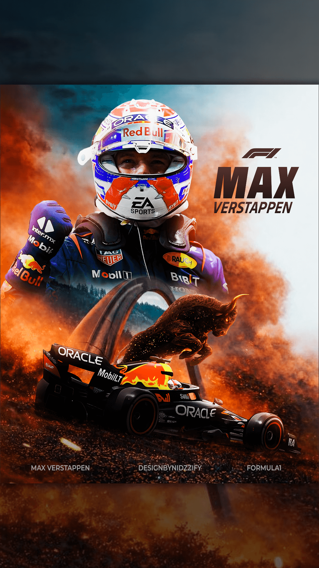 Cinematic Fire Landscape Background - Gallery 2