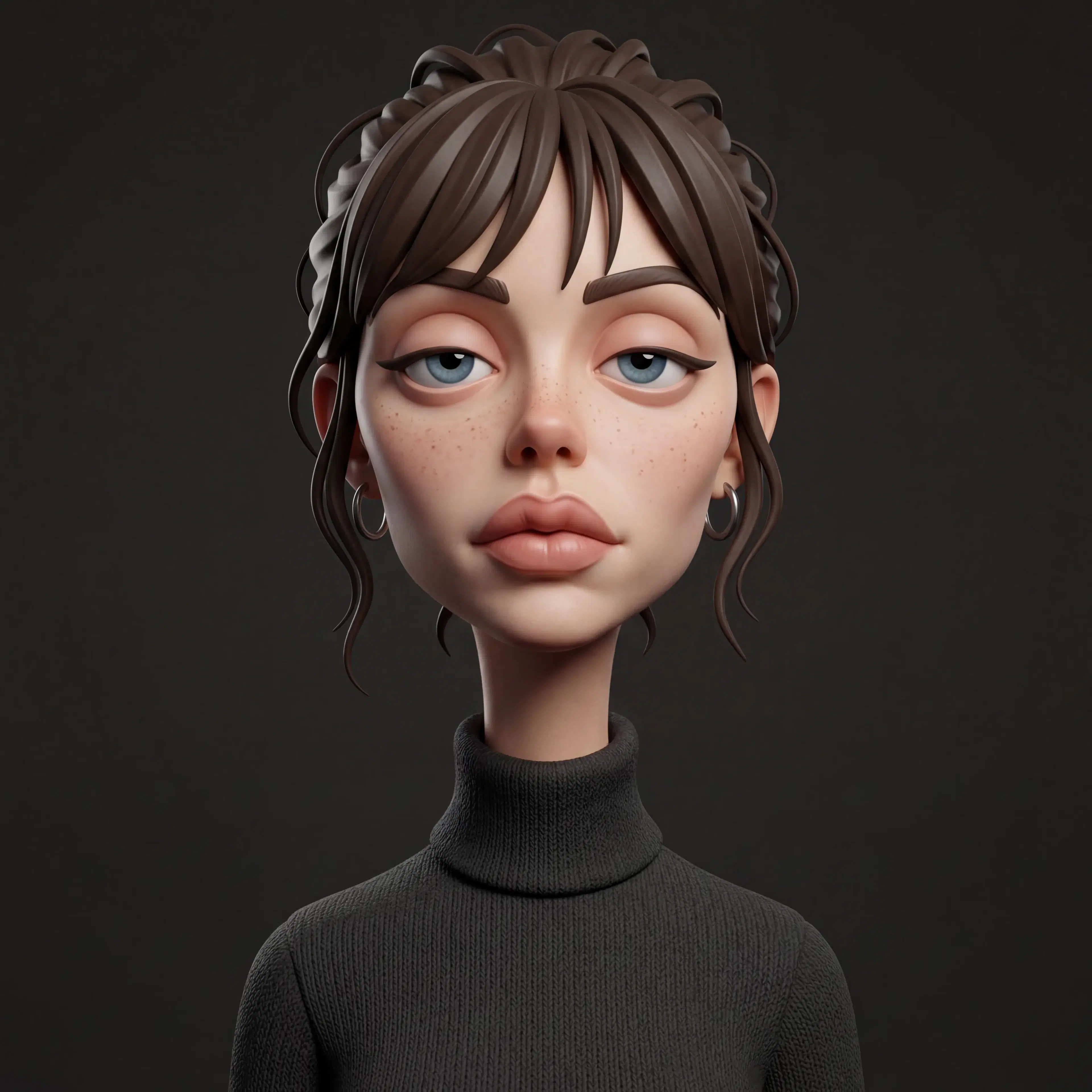 3D Caricature Identity Amplifier - Gallery 5