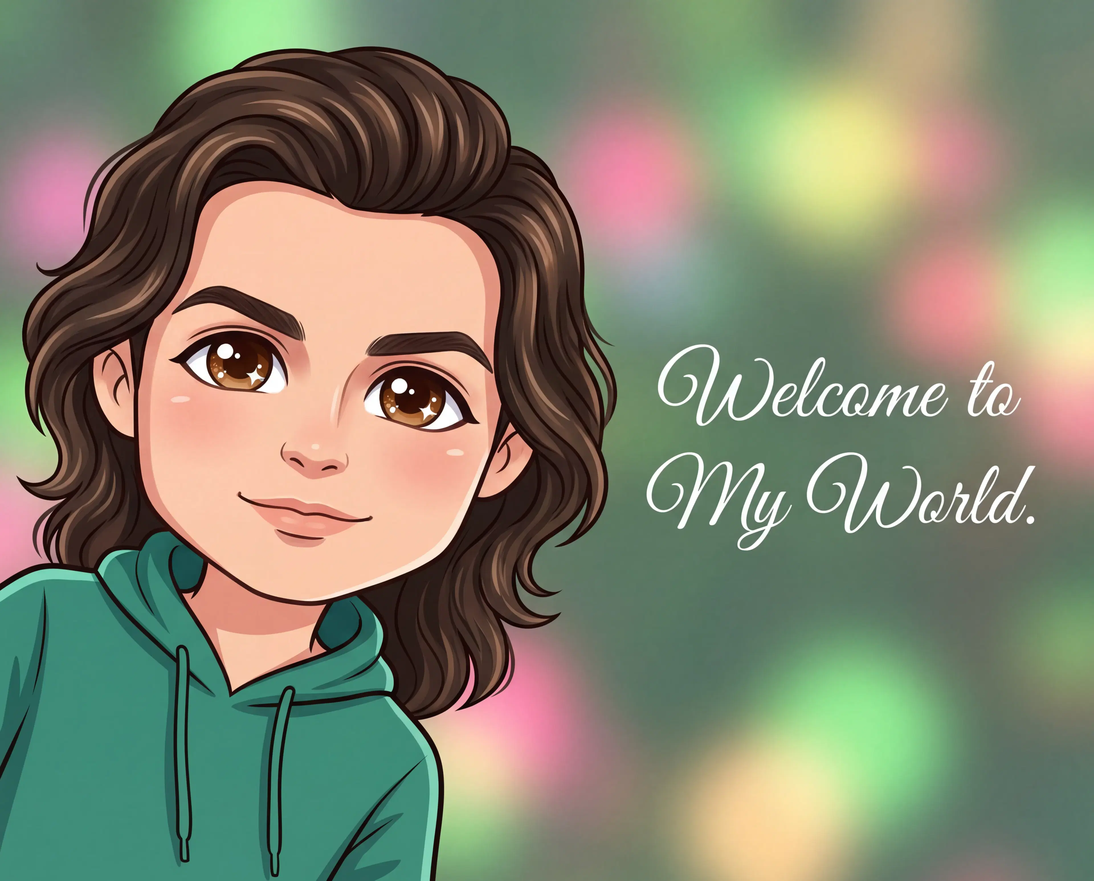 Chibi Peek Portrait - Gallery 3
