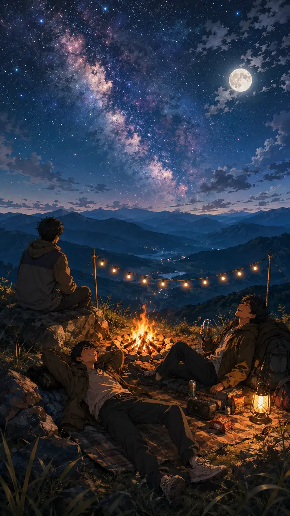Mountaintop Campfire Night - Gallery 1