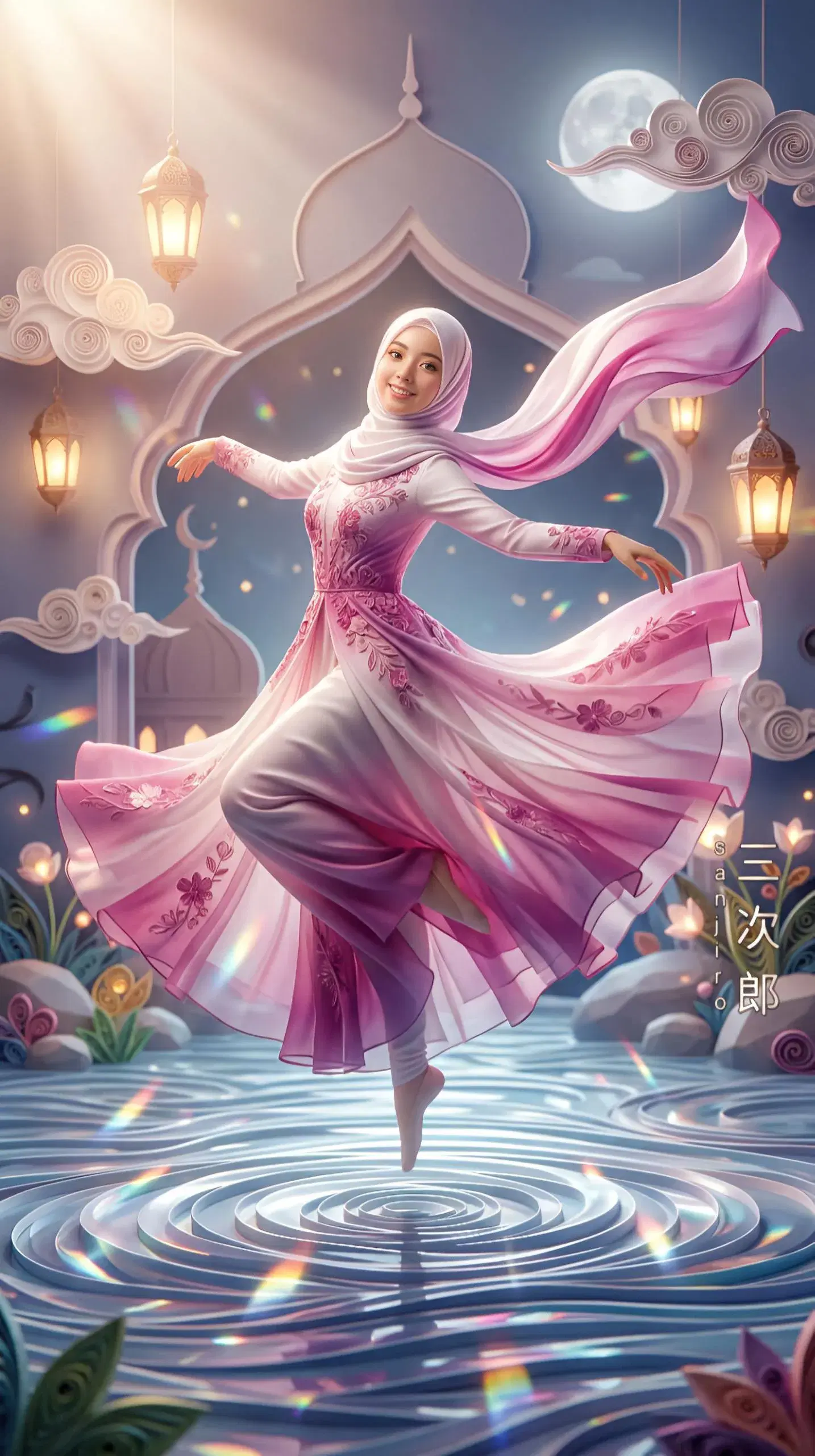 Celestial Motion In Quilled Realms - Gallery 3
