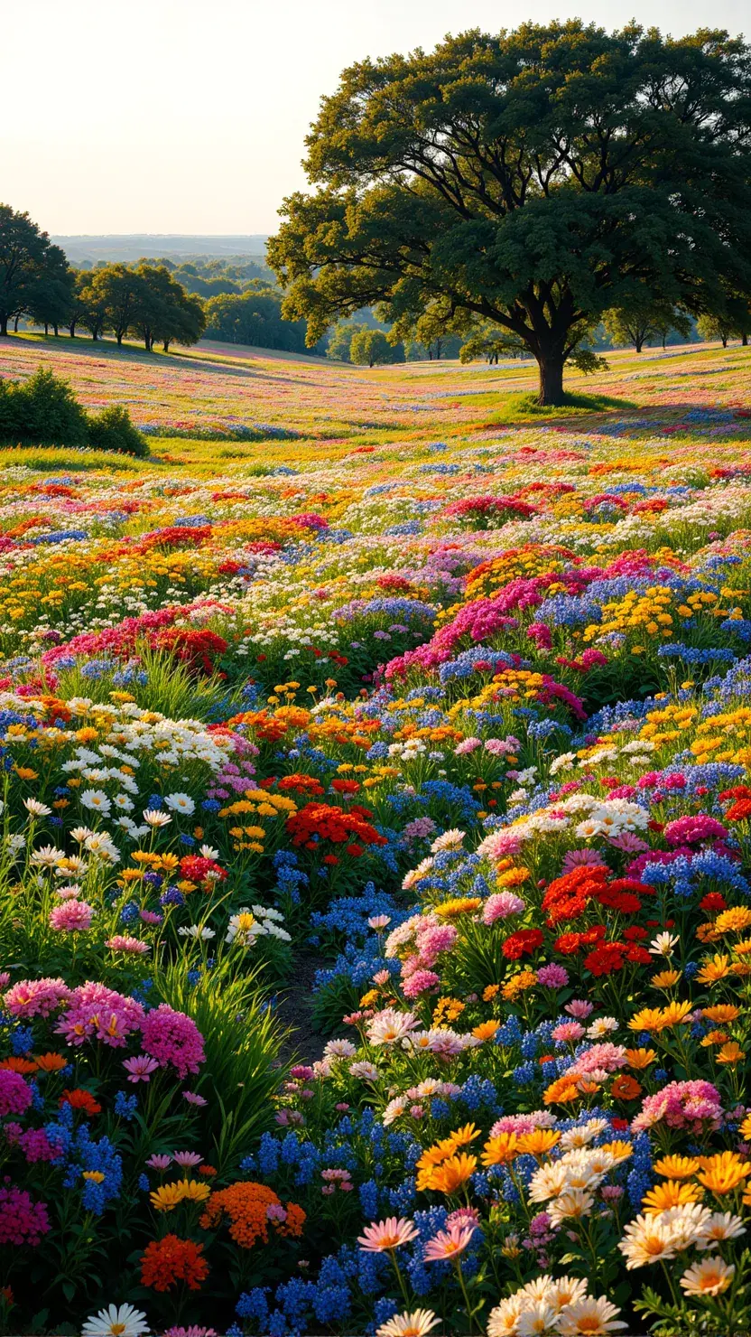 Blooming Beneath the Golden Sky - Gallery 1