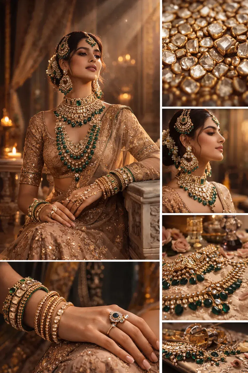 Luxury Bridal Jewellery Visual Prompt Collection - Gallery 1