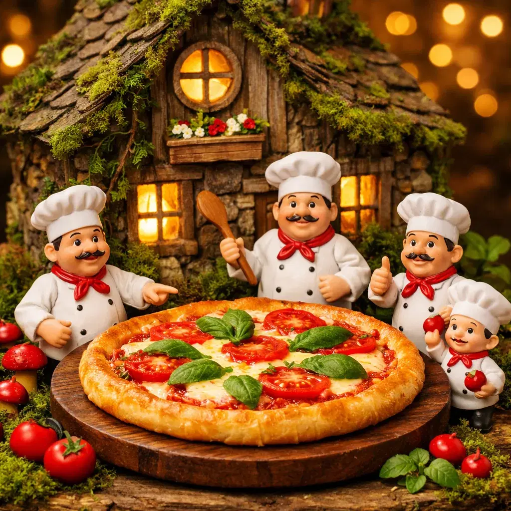 Mini Chef Pizza Fantasy Scene - Gallery 1