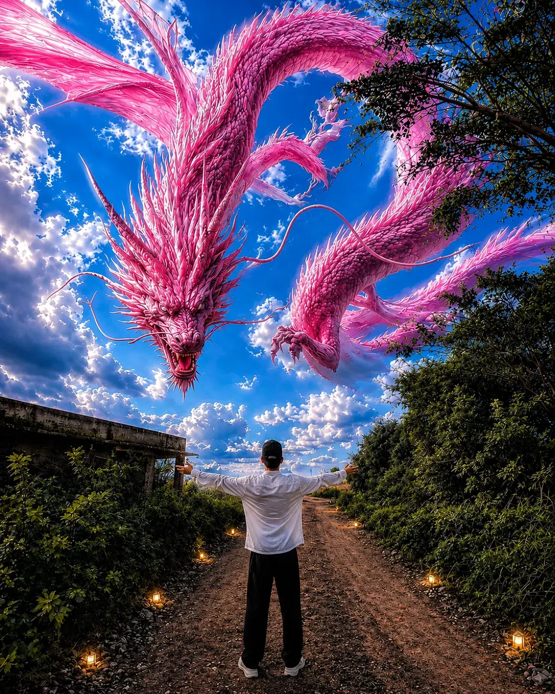 Pink Dragon Ascension - Gallery 1