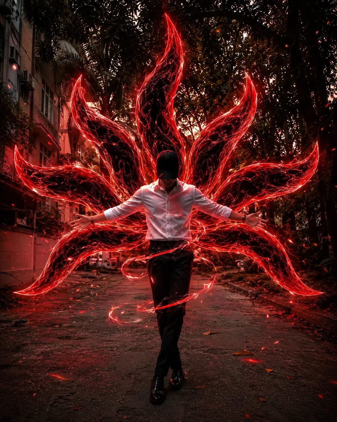 Dark Red fantasy portrait - Gallery 2