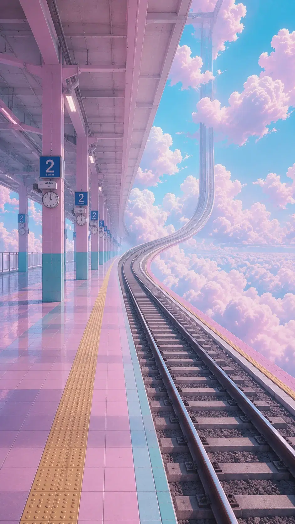 Viral 130K Pastel Train Station - Gallery 1