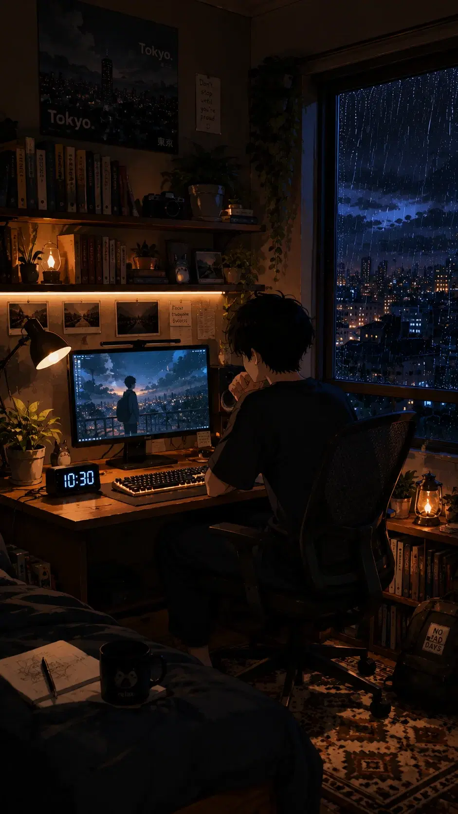 Anime Night Vibes 🌙🎧 - Gallery 1