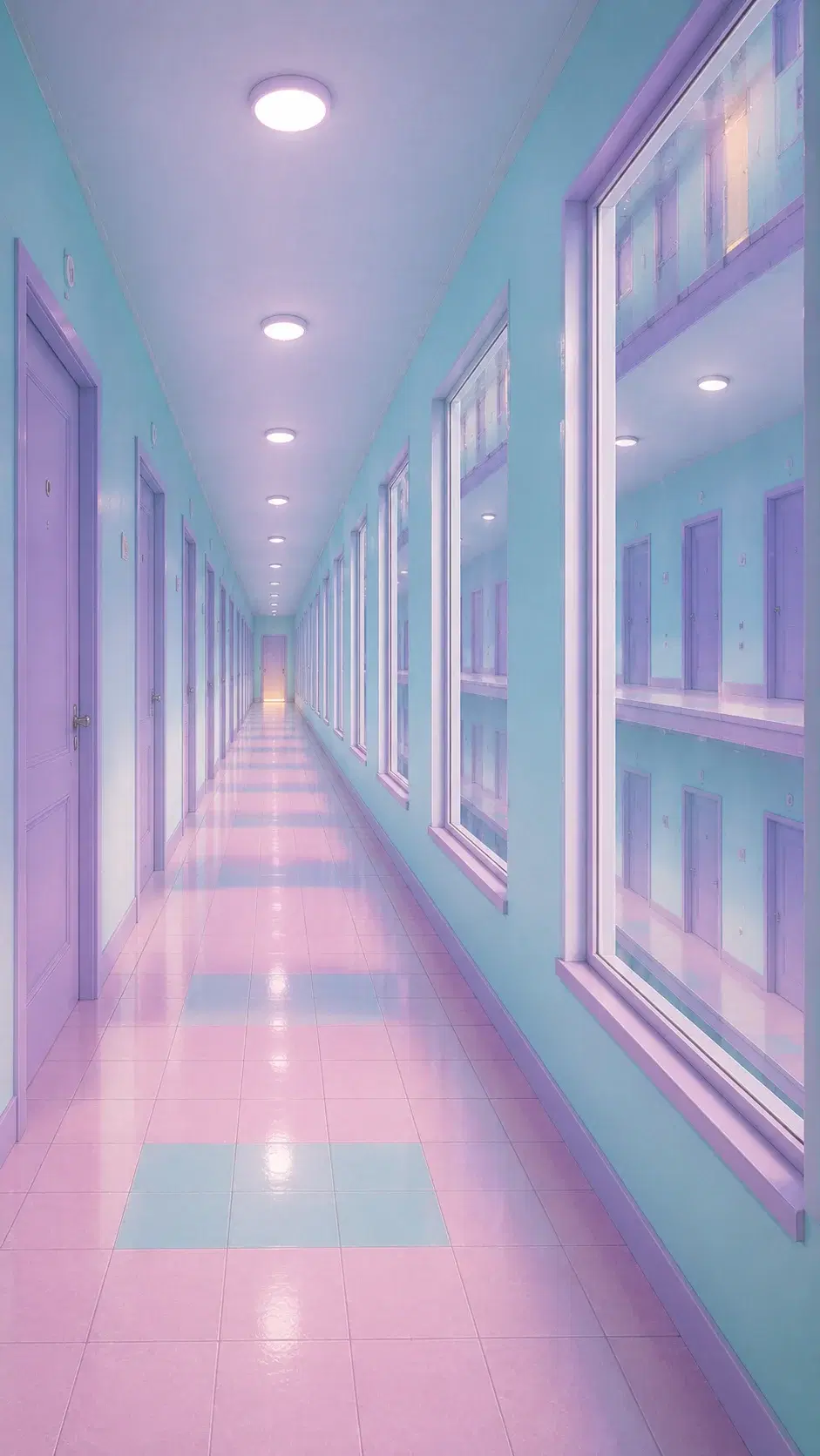 Viral 130K Endless Pastel Corridor - Gallery 1