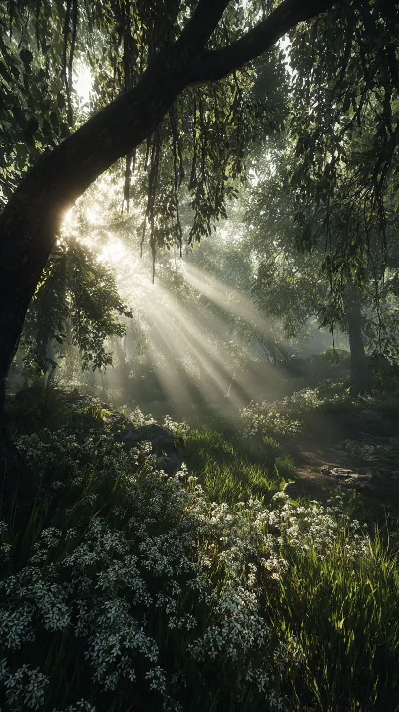 Luminous Wildflower Glade - Gallery 1