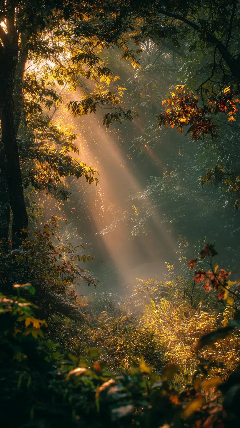 Golden Light Through the Canopy - Gallery 1