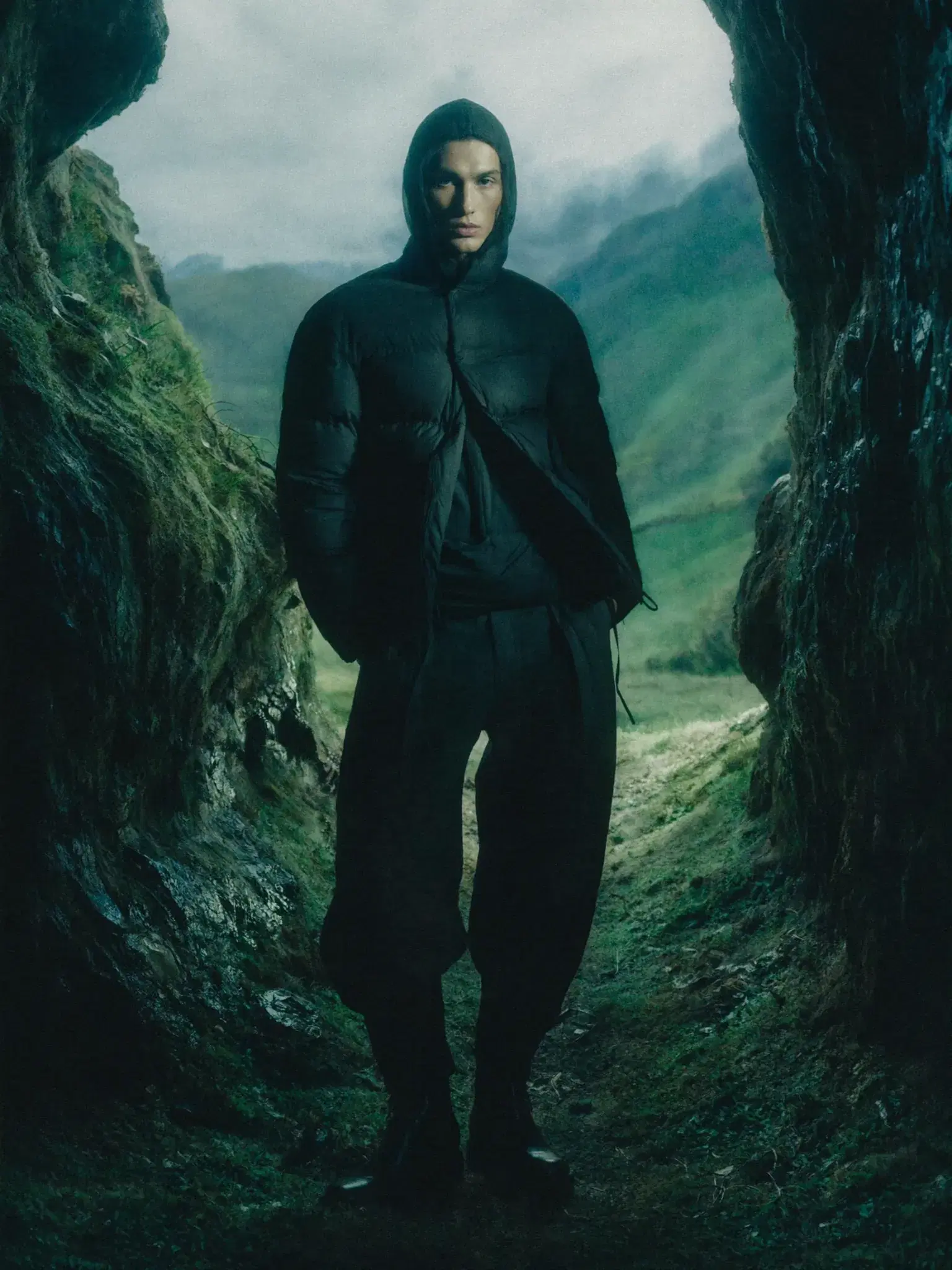 Cave Frame Editorial Portrait - Gallery 1