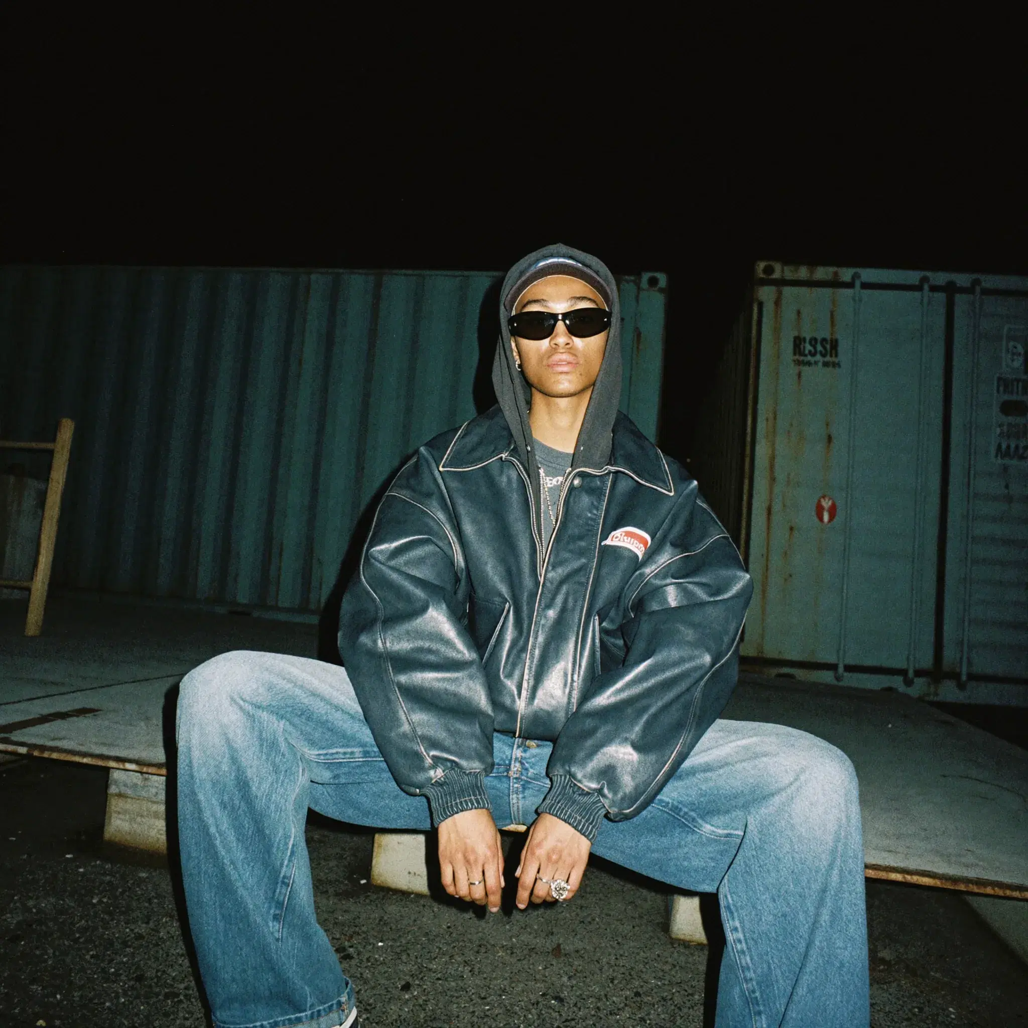 Midnight Shipping Yard Portrait Street Y2K - Gallery 1