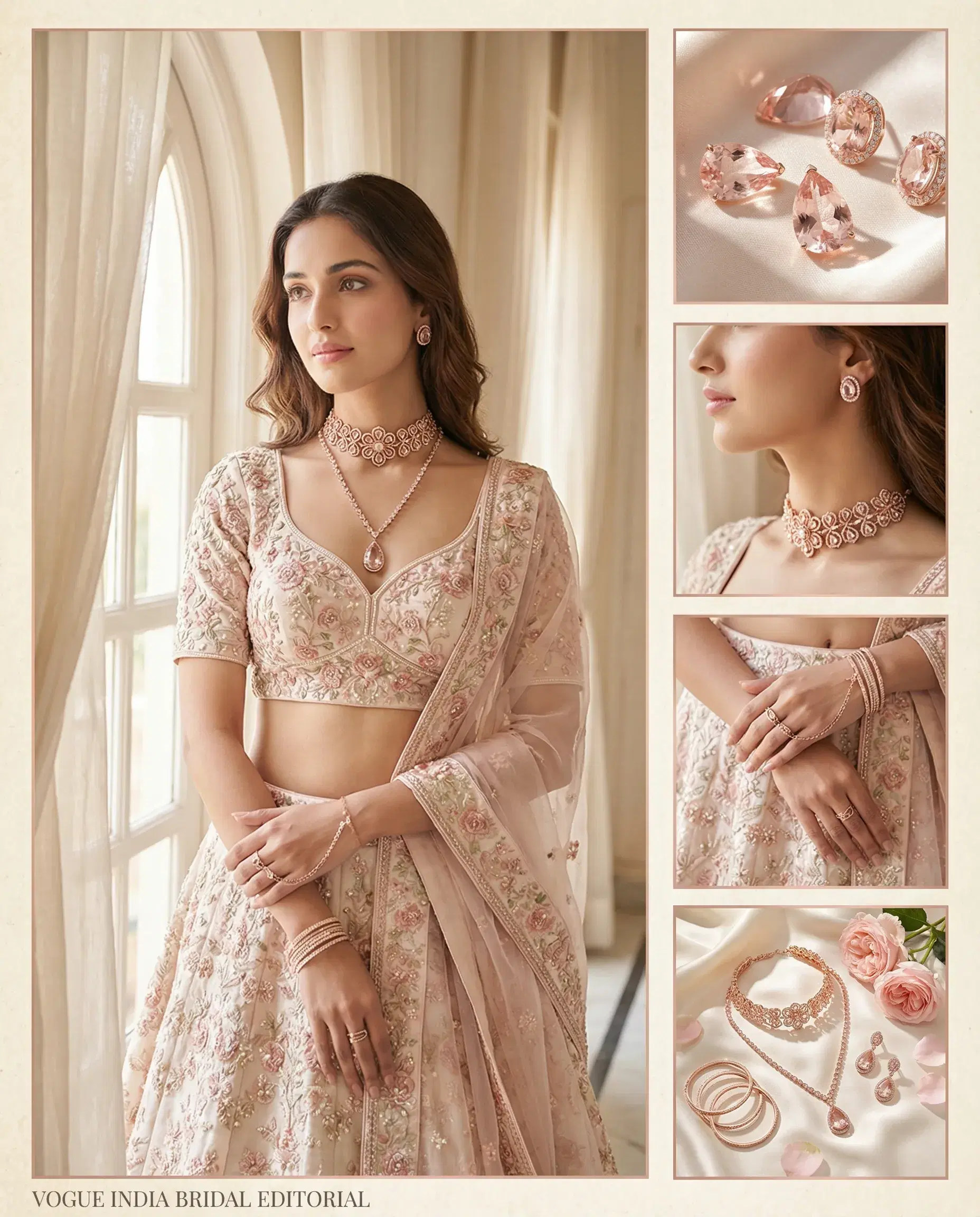 Luxury Bridal Jewellery Visual Prompt Collection - Gallery 1
