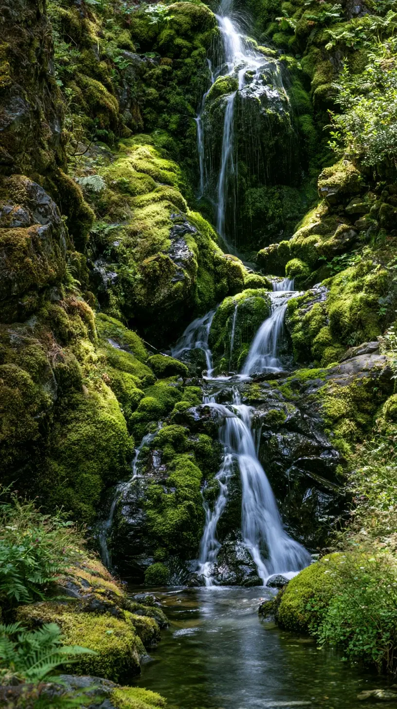 Mossy Waterfall - Gallery 1