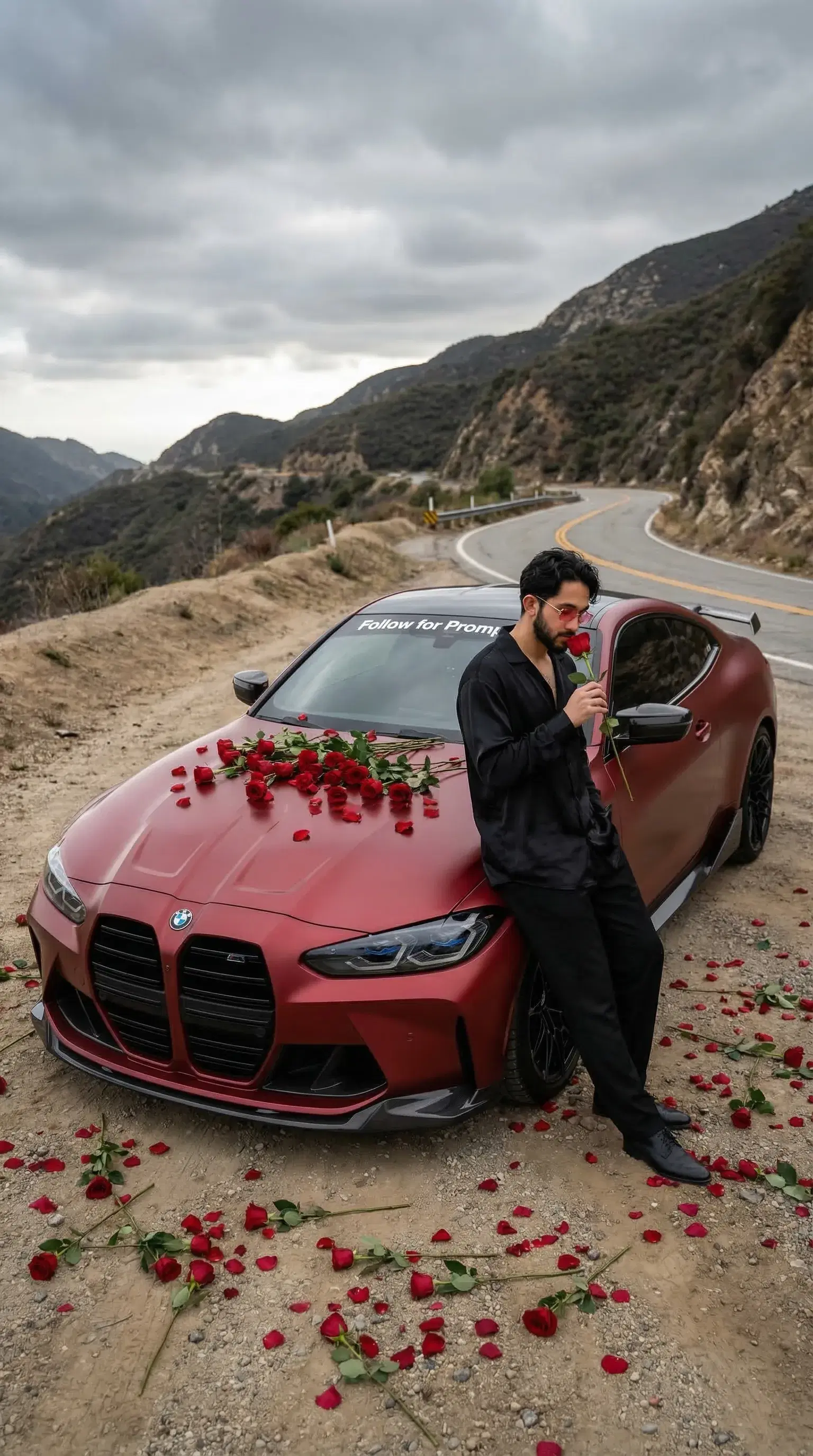 Red Roses BMW Prompts - Gallery 1
