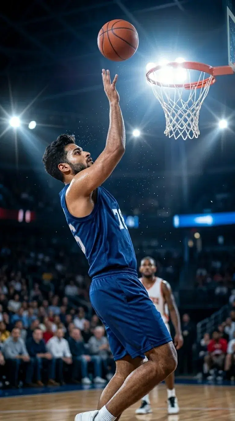 AI Sports Action — Cinematic Basketball Dunk Moment - Gallery 1