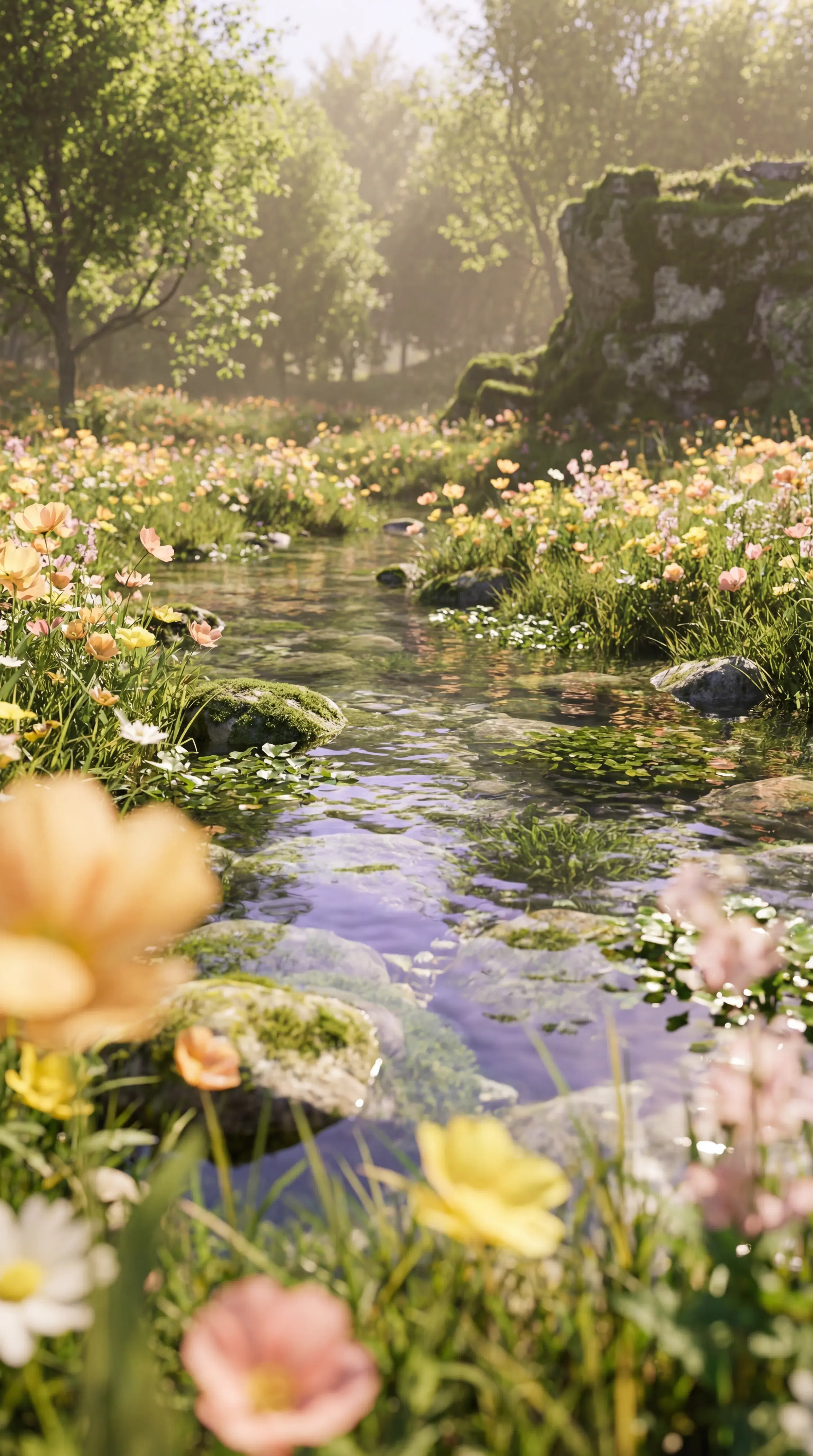 Light Flowing Through Blossoms - Gallery 4