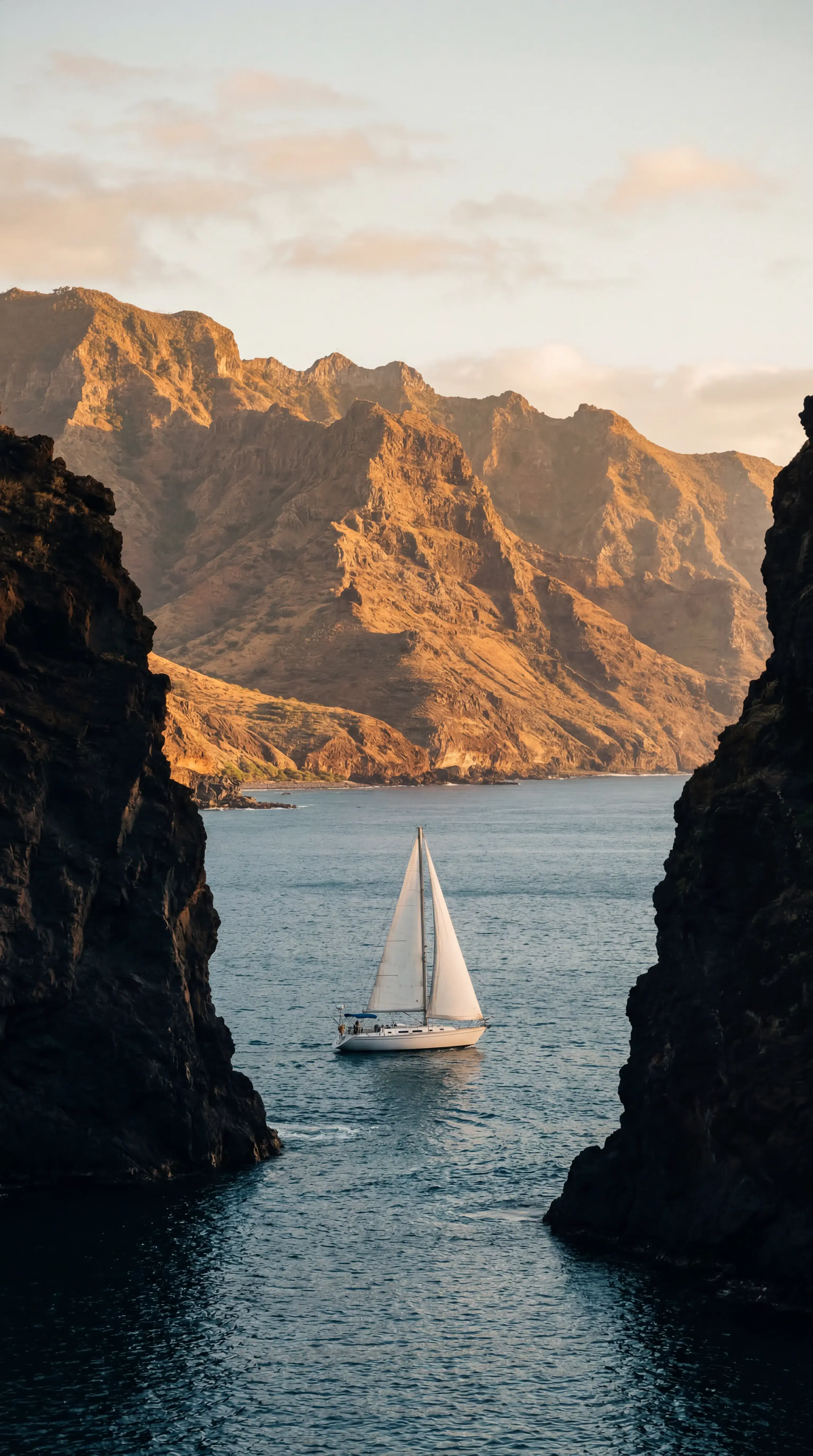 White Passage Between Cliffs - Gallery 4