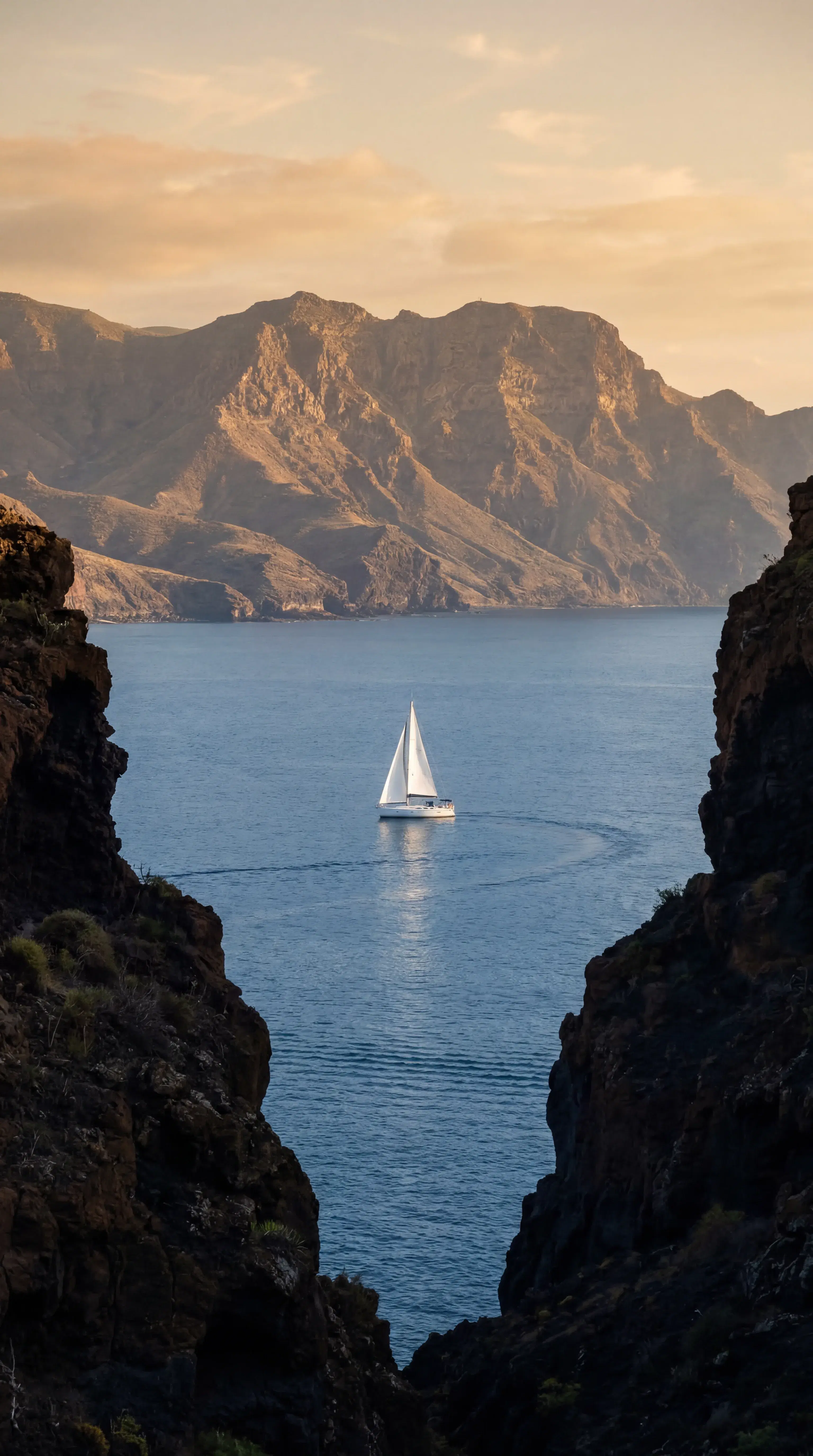 White Passage Between Cliffs - Gallery 4