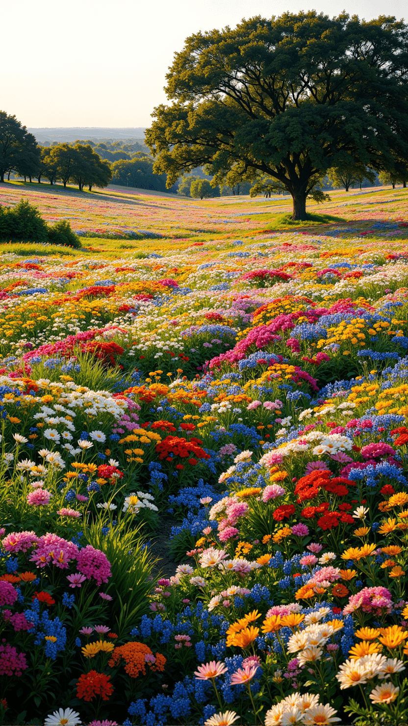 Blooming Beneath the Golden Sky - Gallery 1